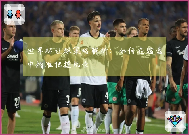 世界杯让球策略解析：如何在赌盘中精准把握机会