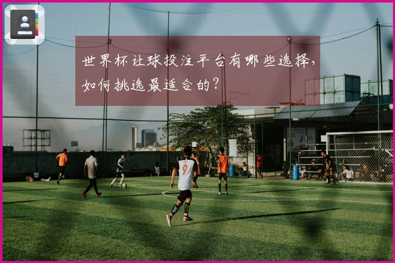 世界杯让球投注平台有哪些选择，如何挑选最适合的？